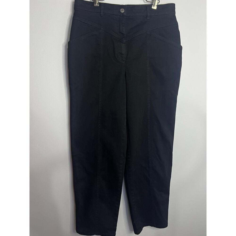 Wilfred Free Archer Straight Leg Pants with Stitching Detail Women Size 12